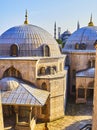 Tomb of Sultan Murad III. The Hagia Sophia mosque. Istanbul, Turkey.