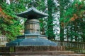 The Tomb of Tokugawa Ieyasu in Tosho-gu shrine in Nikko, Japan Royalty Free Stock Photo