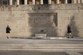 The Tomb of the Unknown Soldier in Athenes Royalty Free Stock Photo