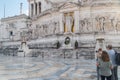 The Tomb of the Unknown Soldier (Italian: Tomba del Milite Ignoto). Royalty Free Stock Photo