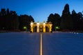 Tomb of the Unknown Soldier in Warsaw Royalty Free Stock Photo