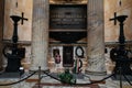 Tomb of Victor Emmanuel II, Pantheon Rome Italy Royalty Free Stock Photo