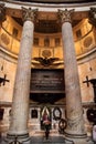 The Tomb of the Victor Emmanuel II in interior of the ancient Pa