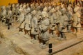 Tomb warrior (Terracotta Army) Royalty Free Stock Photo