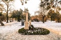 The Tomb of Wolfgang Amadeus Mozart Royalty Free Stock Photo