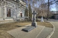 The tomb of the writer Valentin Rasputin