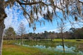 Tomball Burroughs park in Houston Texas Royalty Free Stock Photo