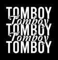 Tomboy Couple T shirt Design