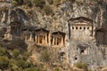 Tombs of ancient Lykia kings