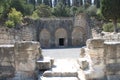 Tombs Caves in Beit Shearim, northern Israel Royalty Free Stock Photo