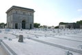 Tombs in Colon Cemetery, Havana, Cuba Royalty Free Stock Photo