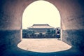 Tombs of emperors in Ming Dynasty, Beijing Royalty Free Stock Photo