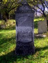 Tombs in Jibert, village near Rupea(Reps), Brasov County.s Royalty Free Stock Photo