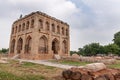 Tombs n front of Islamic Dargah and tombs, Kadirampura, Karnataka, India