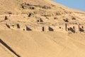 Tombs of the Nobles in Aswan, Egypt Royalty Free Stock Photo