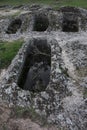 Tombs from the Visigoth necropolis of Arroyo de la Luz.