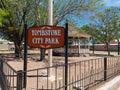 Tombstone, Arizona, city park Royalty Free Stock Photo