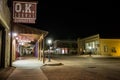 Tombstone Arizona OK Corral Night