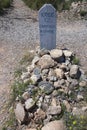 Tombstone, Arizona, USA, April 6, 2015, Boot Hill Cemetery, old western town home of Doc Holliday and Wyatt Earp and Gunfight at Royalty Free Stock Photo