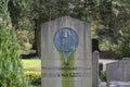 Tombstone Herman Van Leeuwen At The Nieuwe Ooster Graveyard At Amsterdam The Netherlands 2 April 2020 Royalty Free Stock Photo