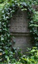 Tombstone in the New Jewish Cemetery in Miodowa Street, Kazimierz, Krakow, Poland.