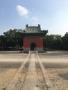 Tombstone Pavilion on the Central Axis of the Graveyard of Yuan Shih-kai