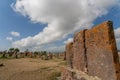 Tombstones at the Armenian graveyard Noratus Royalty Free Stock Photo