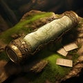 Tome Wonders: Ancient Scrolls Unraveling into Natural Elements