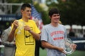 Tomic & Buchanan Juniors winners US Open 2009 Royalty Free Stock Photo