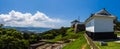 Tomioka Castle on the hill in Amakusa, Kumamoto, Japan