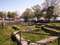 Tomis ruins in Constanca Royalty Free Stock Photo