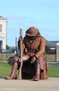 Tommy, first world war soldier statue, Seaham