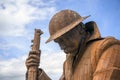 WW1 Tommy 1101 Statue of Seaham, Durham