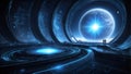 Tomorrow\'s QuantumQuotient Unleashed: DataEclipse Frontier. AI generate