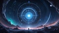 Tomorrow\'s Tech Expedition: DataEclipse\'s Quantum Quest. AI generate