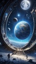 Tomorrow\'s Tech Quest: DataEclipse\'s QuantumQuotient Expedition. AI generate