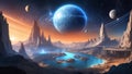 Tomorrow\'s Tech Quest: DataEclipse\'s QuantumQuotient Expedition. AI generate