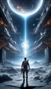 Tomorrow\'s Visionary Journey: QuantumQuotient DataEclipse. AI generate