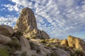 Toms Thumb Rock formation in North Scottsdale Arizona