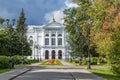 Tomsk, entrance to the historic main building of Tomsk State University