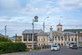 Tomsk, Stone bridge over the Ushayka River Royalty Free Stock Photo