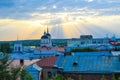 Tomsk, Suberia Russia view from Voskresenskaya mountain