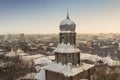 Tomsk in winter Royalty Free Stock Photo