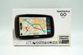 TomTom Go GPS Car navigation system retail box Royalty Free Stock Photo