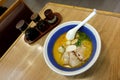 Tomyam Ramen - Japanese food in Thai style Royalty Free Stock Photo