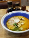 Tomyam Ramen - Japanese food in Thai style Royalty Free Stock Photo