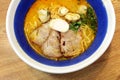 Tomyam Ramen - Japanese food in Thai style Royalty Free Stock Photo