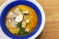 Tomyam Ramen - Japanese food in Thai style Royalty Free Stock Photo