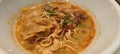 Tomyam soup beef noodle