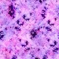 Tonal Purple Abstract Fractal Tie Dye Print Royalty Free Stock Photo